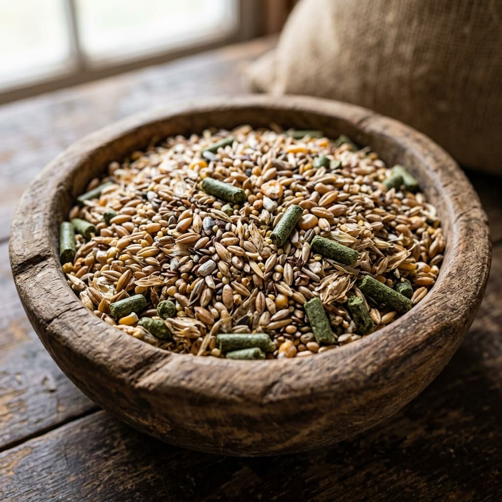 Selected feed grains and seeds